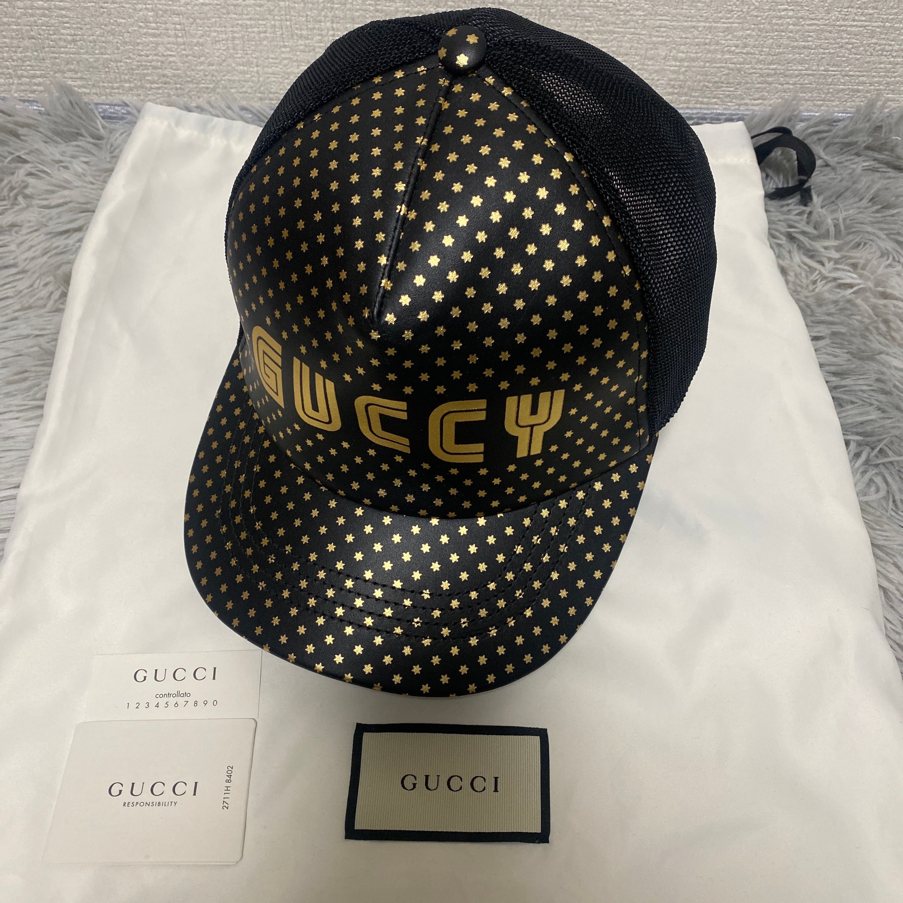 GUCCI × SEGA Collaboration Baseball Cap "Black"