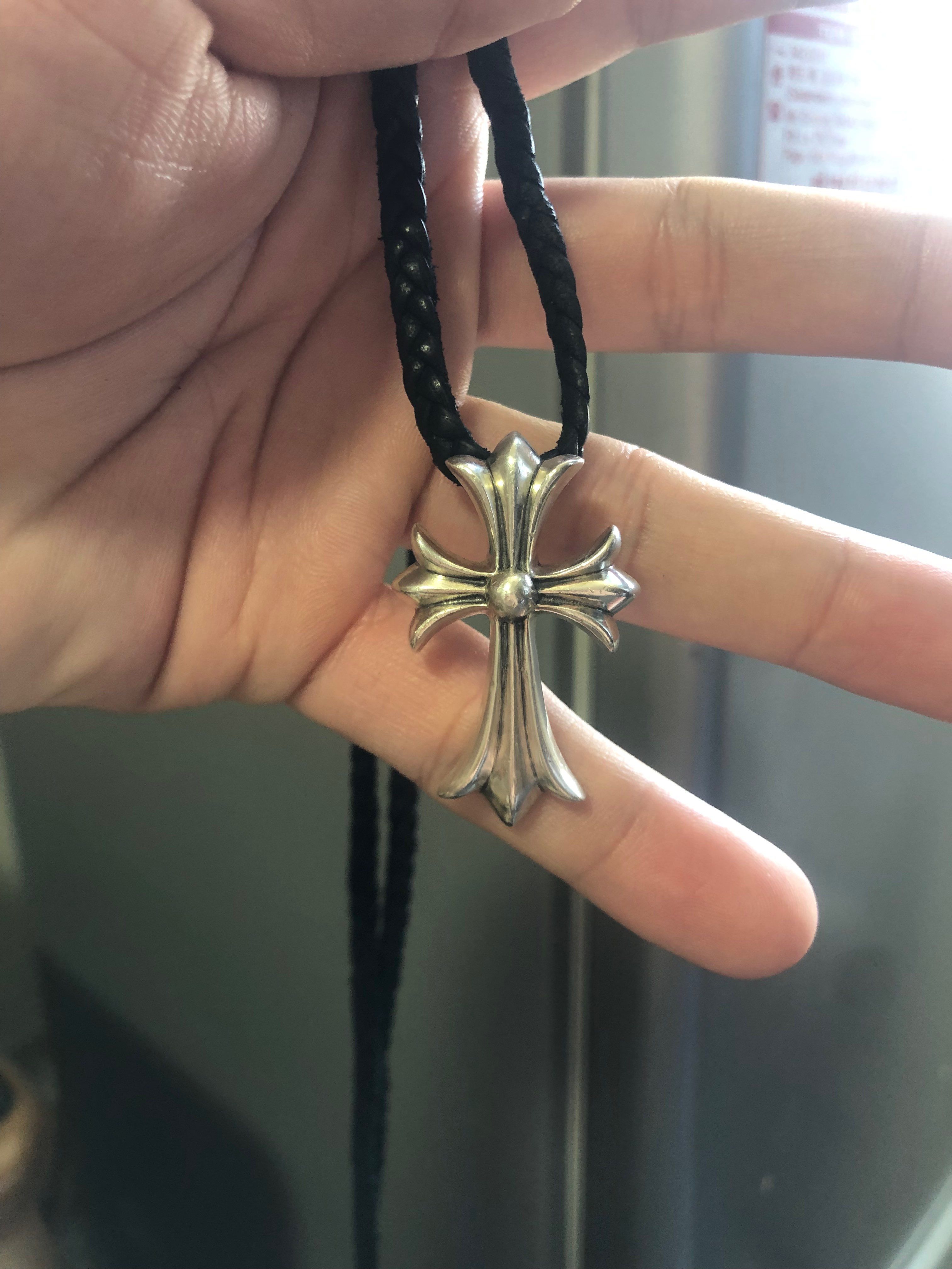 Chrome Hearts Small CH Cross Pendant "Silver"