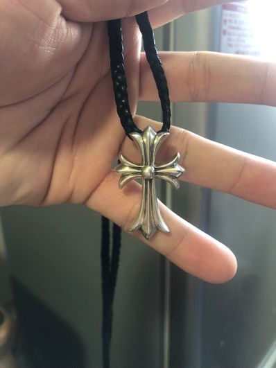 Chrome Hearts Small CH Cross Pendant "Silver"