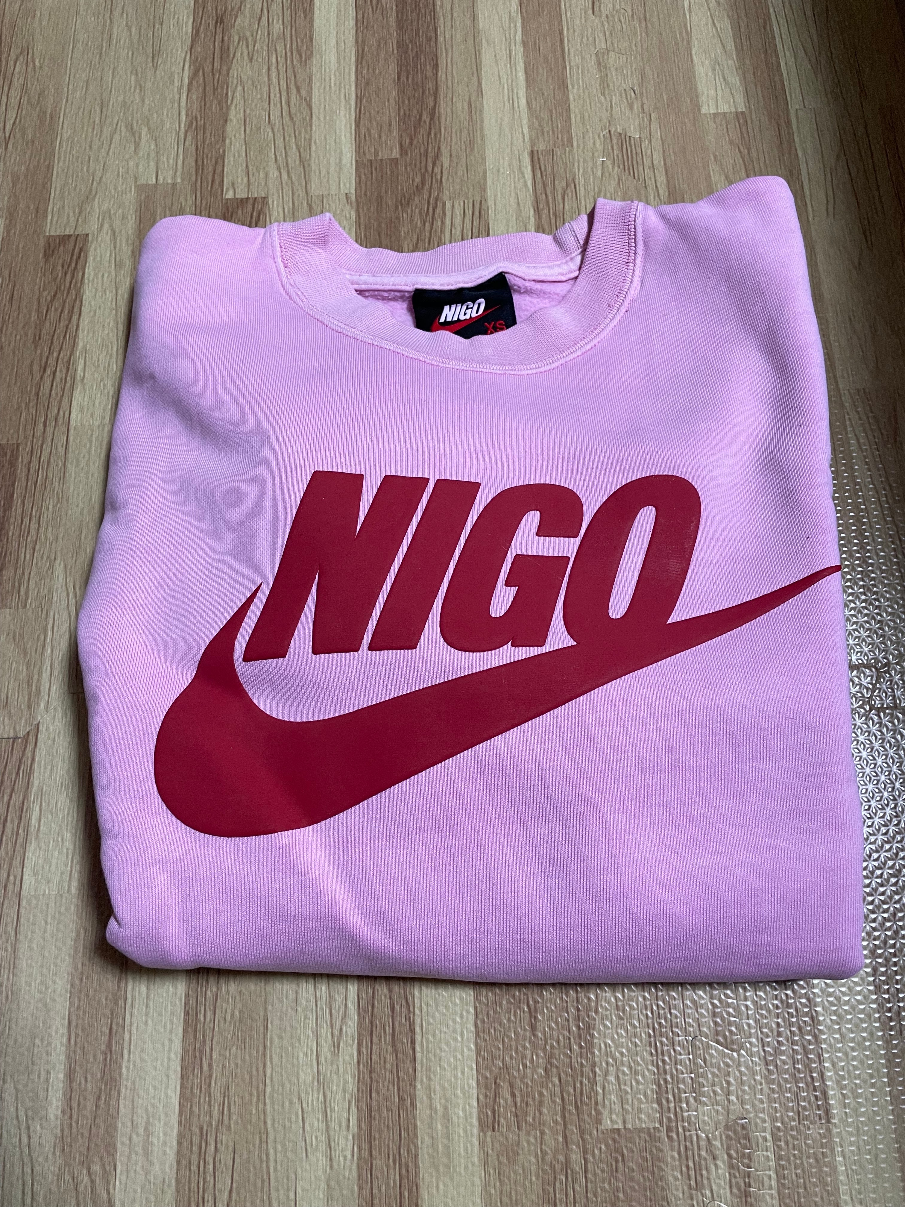 NIGO x Nike NRG Crew Fleece "Pink"(NIGO)