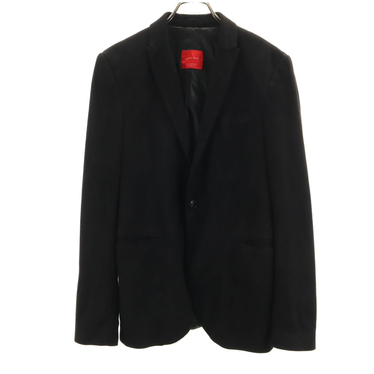 ZARA MAN ザラマン スウェード テーラードジャケット 19 ブラック系