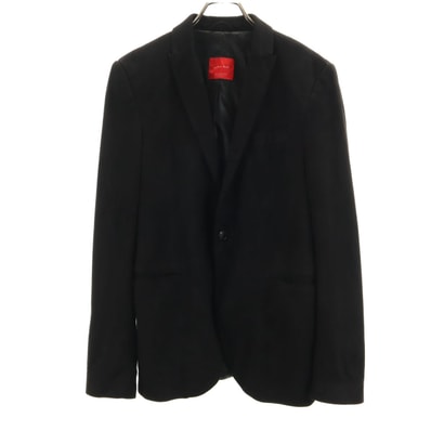 ZARA MAN ザラマン スウェード テーラードジャケット 19 ブラック系