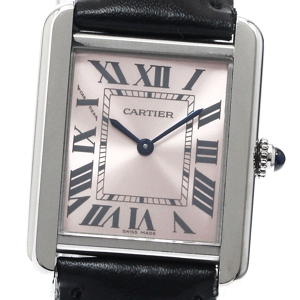 カルティエ タンクソロSM  W5200000 レディース 【中古】