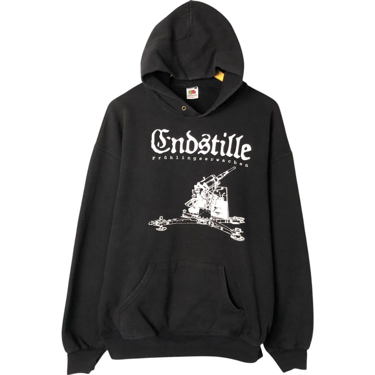 古着 フルーツオブザルーム FRUIT OF THE LOOM Endstille エンドスティル バンド スウェットプルオーバーパーカー メンズL相当/eaa531838