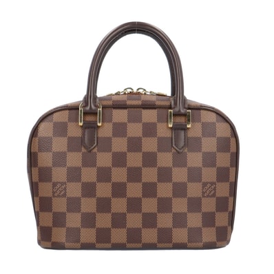 ルイヴィトン サリア・ミニ ダミエ ハンドバッグ ダミエキャンバス N51286 ブラウン レディース LOUIS VUITTON 中古