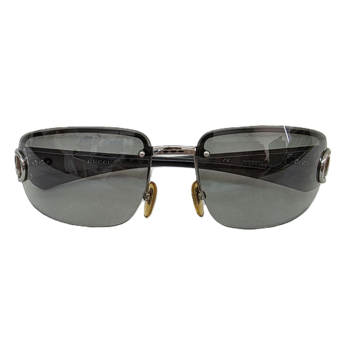 GUCCI グッチ ホースビット グラデーション サングラス GG2744 プラスチック ブラック  メンズ【中古】