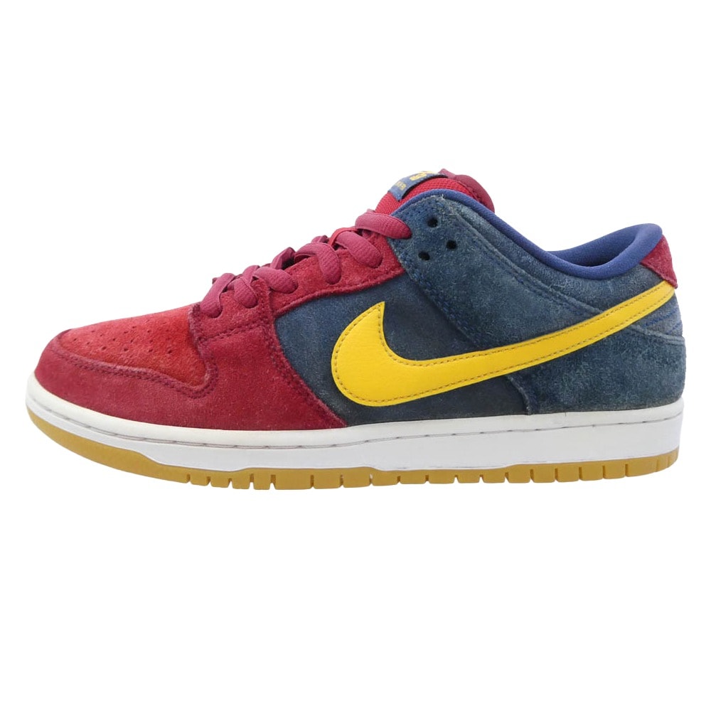 NIKE ナイキ スニーカー DJ0606-400 SB Dunk Low Barcelona ダンク ロー バルセロナ スウェード スニーカー 26.5cm【中古】