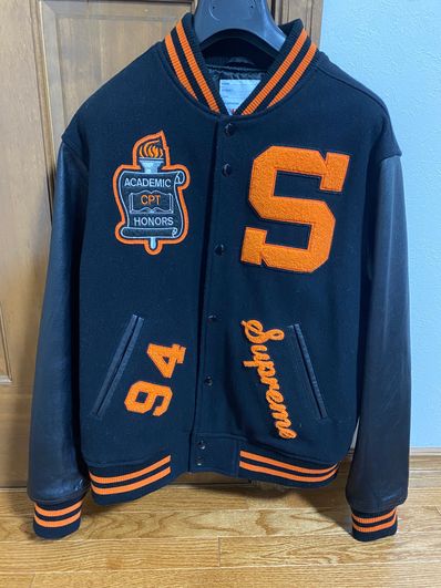 Supreme Team Varsity Jacket "Black"