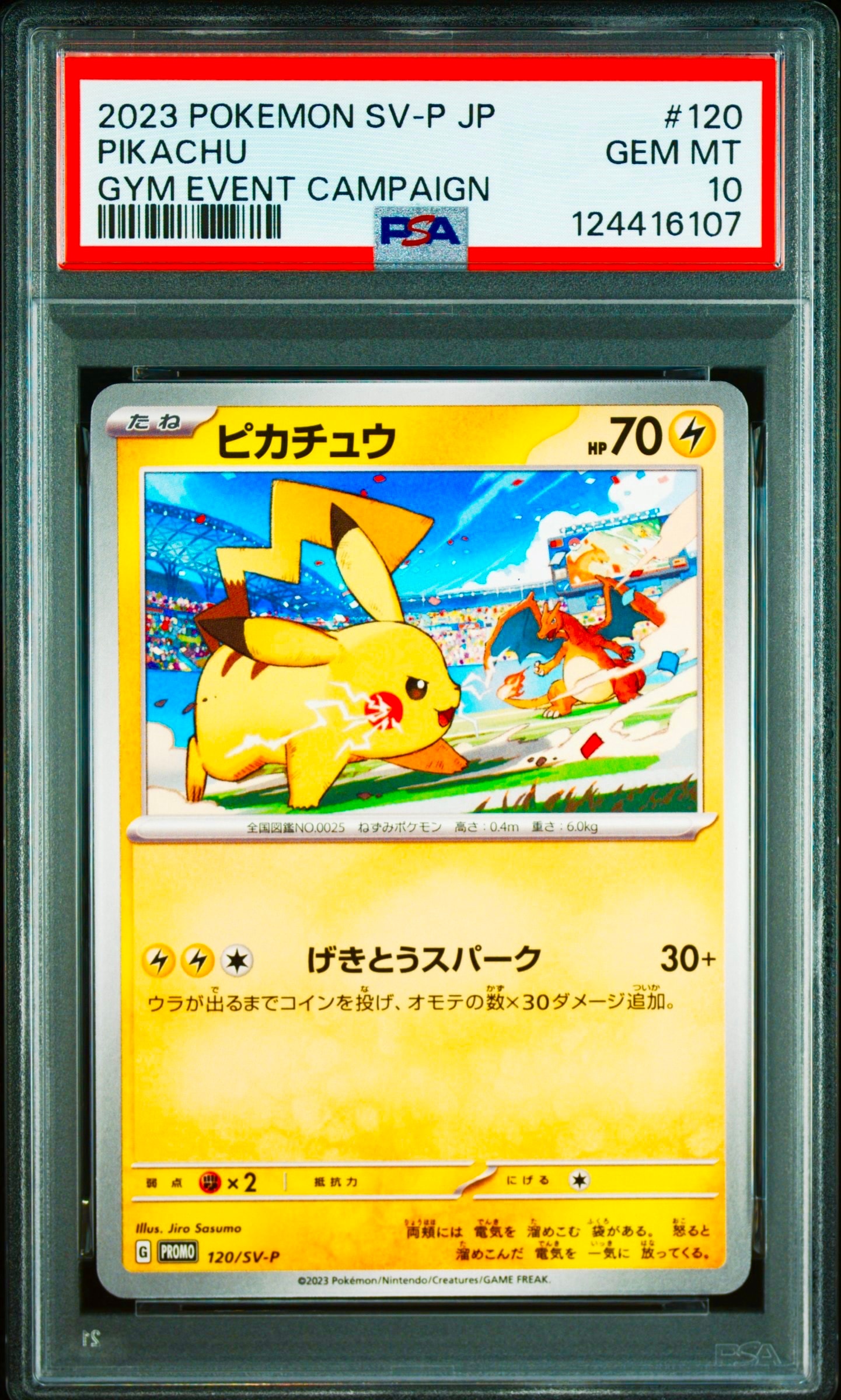 ピカチュウ: プロモ [SV-P 120](プロモーションカード「SV-P」)