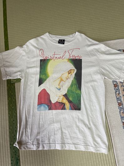 SAINT Mxxxxxx 22AW SPIRITUL MARIA SS TEE "White"