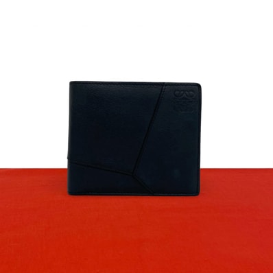 LOEWE ロエベ パズル バイフォールド コインウォレット アナグラム ロゴ カーフ 二つ折り財布 ブラック
2674a