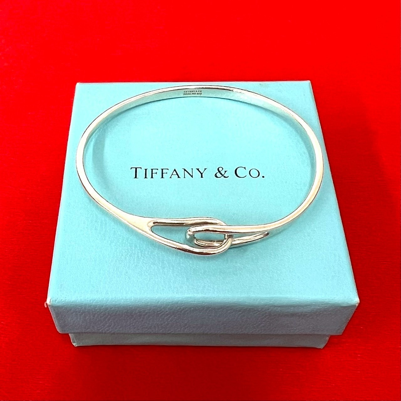 TIFFANY&Co. ティファニー ダブルループ バングル シルバー925 バングル シルバー
 623-3