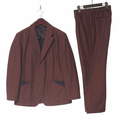 ISSEY MIYAKE MEN イッセイミヤケ メン パンツスーツ サイズ2 テーラードジャケット スラックス セットアップ ブランド古着【中古】20251222/RA6871