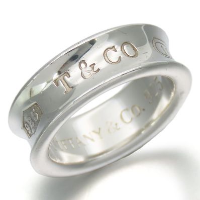 【中古】 ティファニー リング・指輪 1837 シルバー925 約7.6g シルバー ナロー アクセサリー シンプル レディース 女性 TIFFANY&Co.
