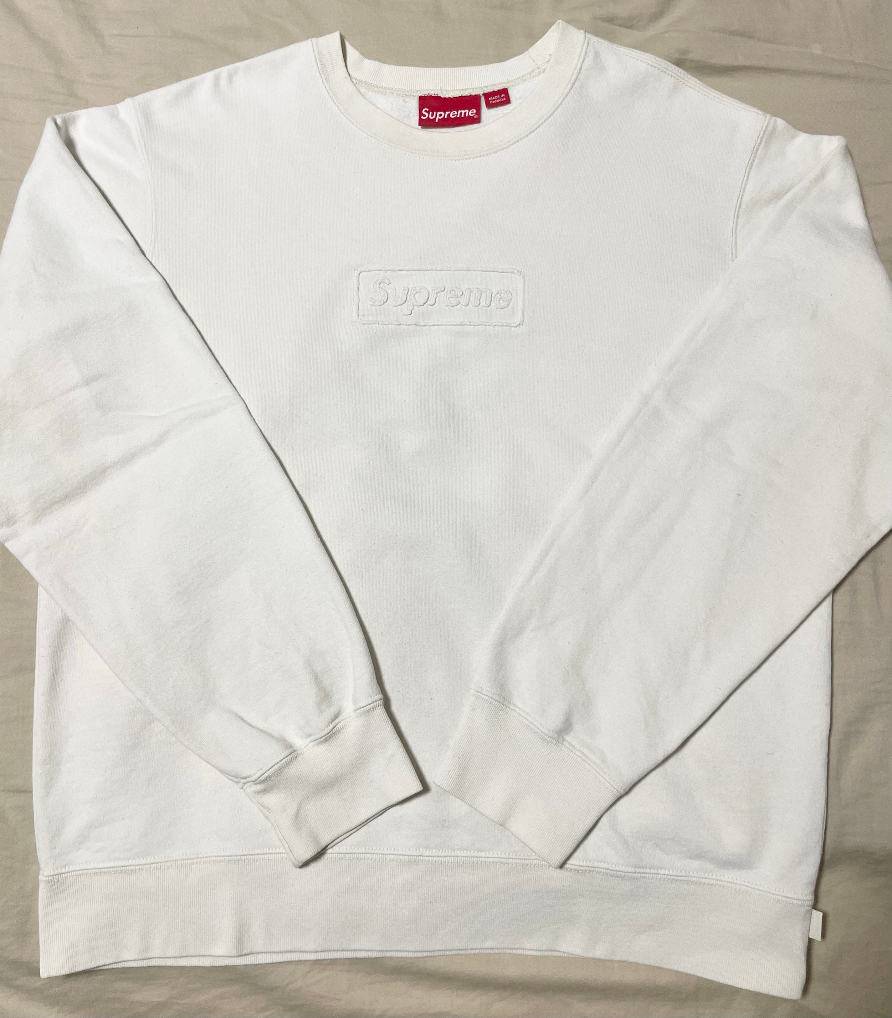 Supreme Cutout Logo Crewneck 
