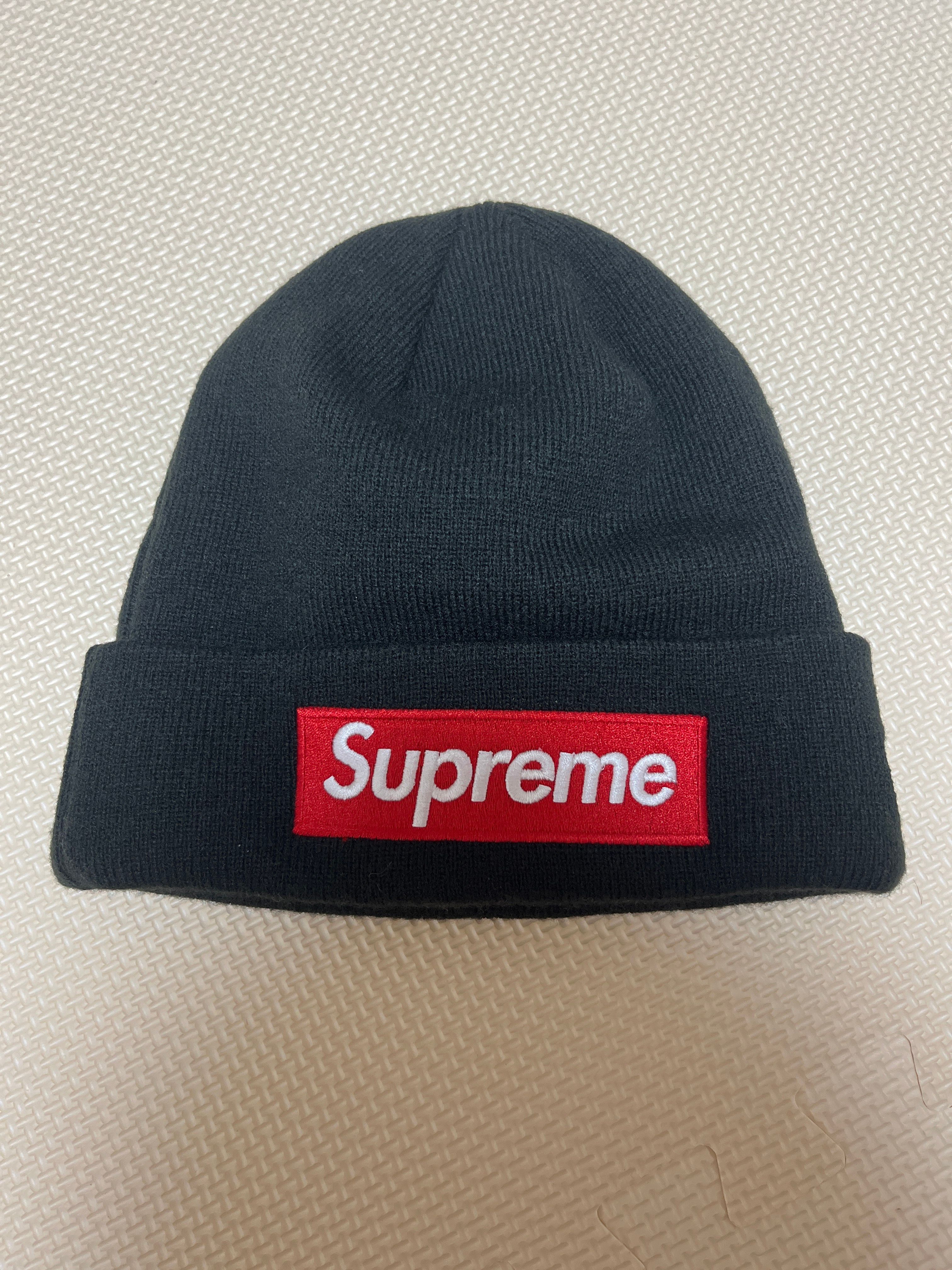 Supreme New Era Box Logo Beanie "Black"