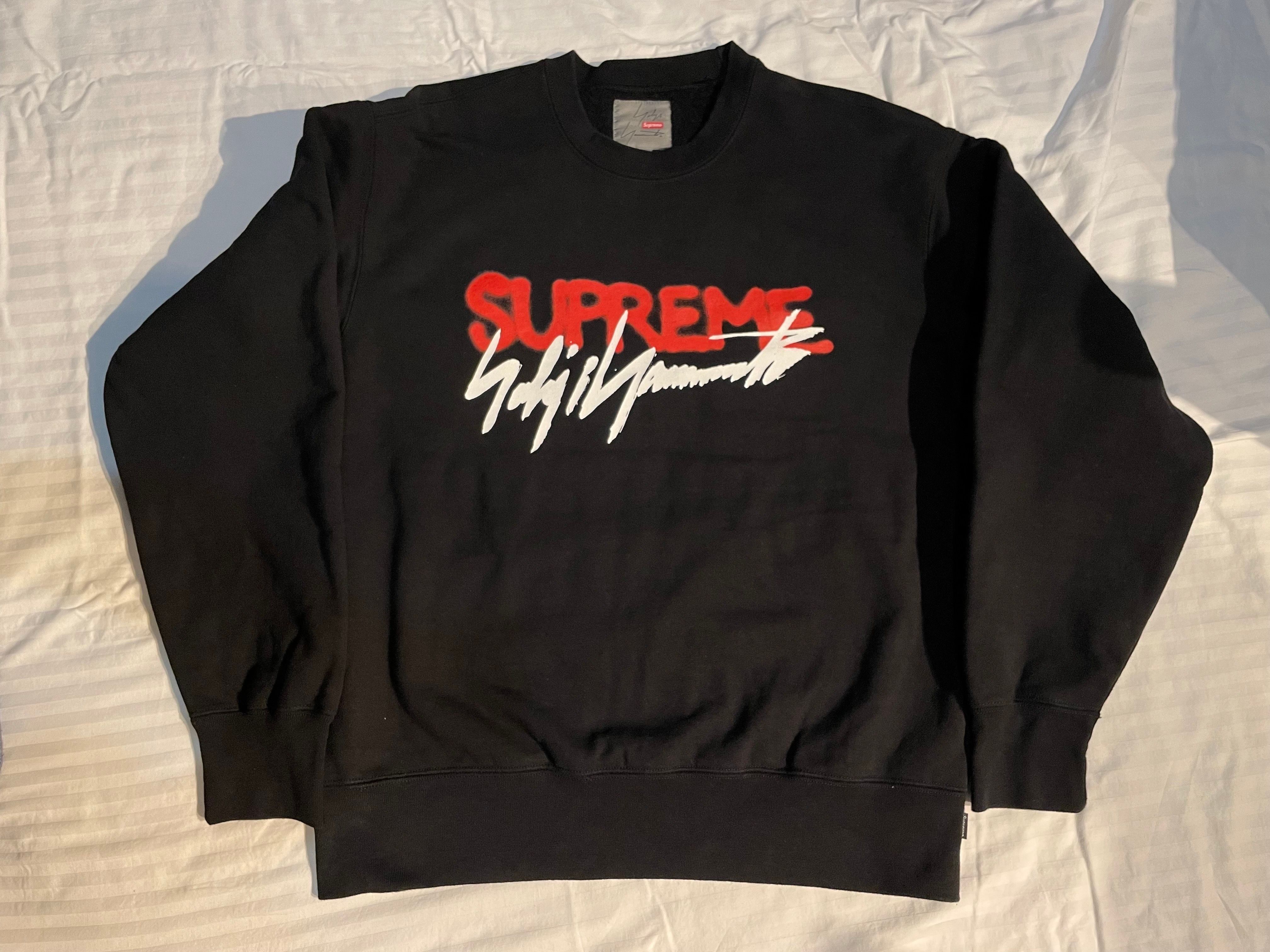 Supreme x Yohji Yamamoto Crewneck "Black"