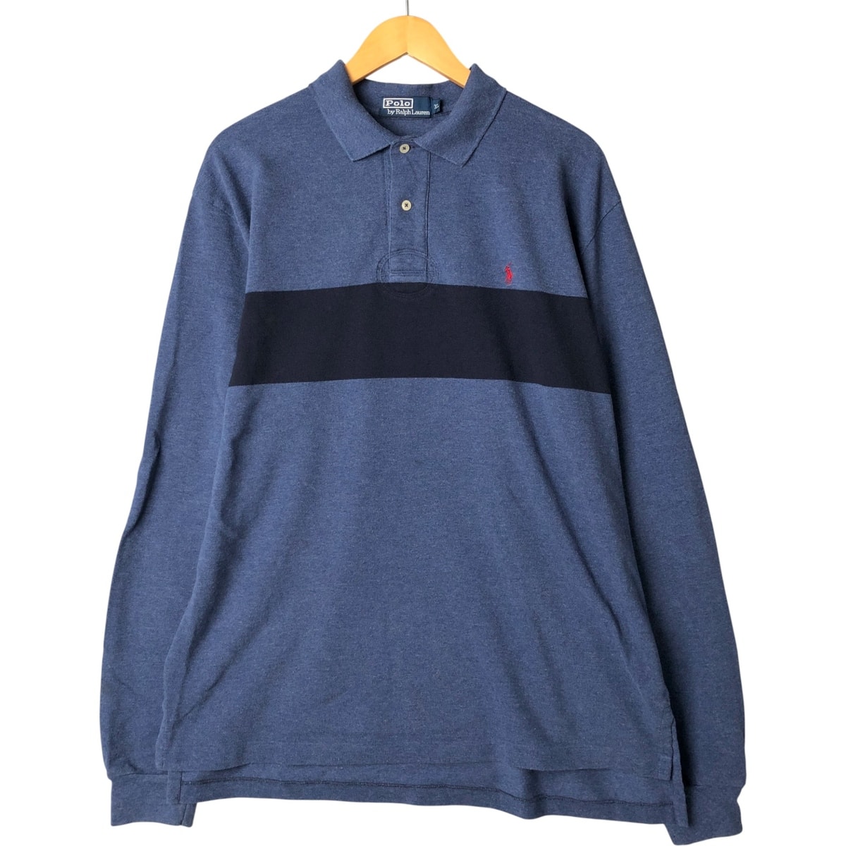 古着 ラルフローレン Ralph Lauren POLO by Ralph Lauren 長袖 ポロシャツ メンズXL相当/eaa583155