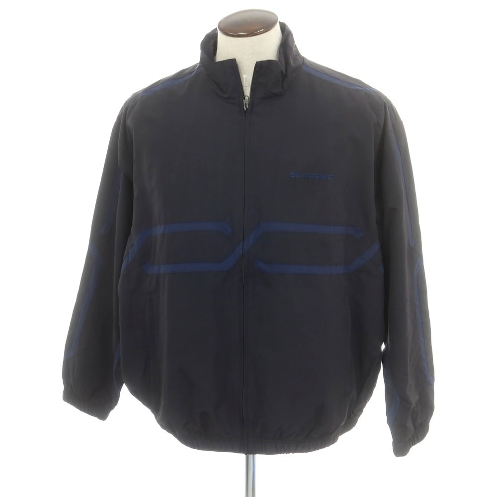 【中古】シュプリーム Supreme 2024年春夏 Inset Link Track Jacket シェルジャケット ブラック【サイズL】【メンズ】
