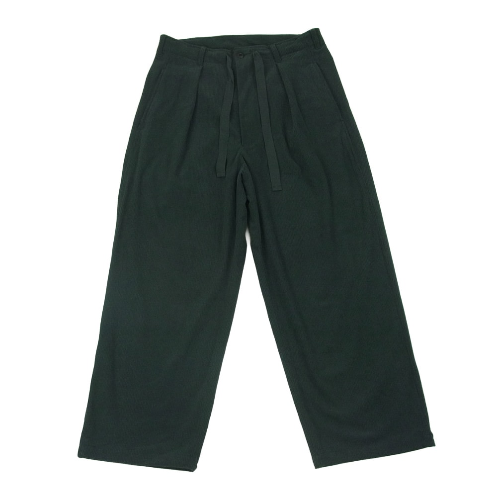 JOURNAL STANDARD ジャーナルスタンダード 24-030-600-2130-3-0 タック コーデュロイ パンツ 中国製 グレー系 S【美品】【中古】