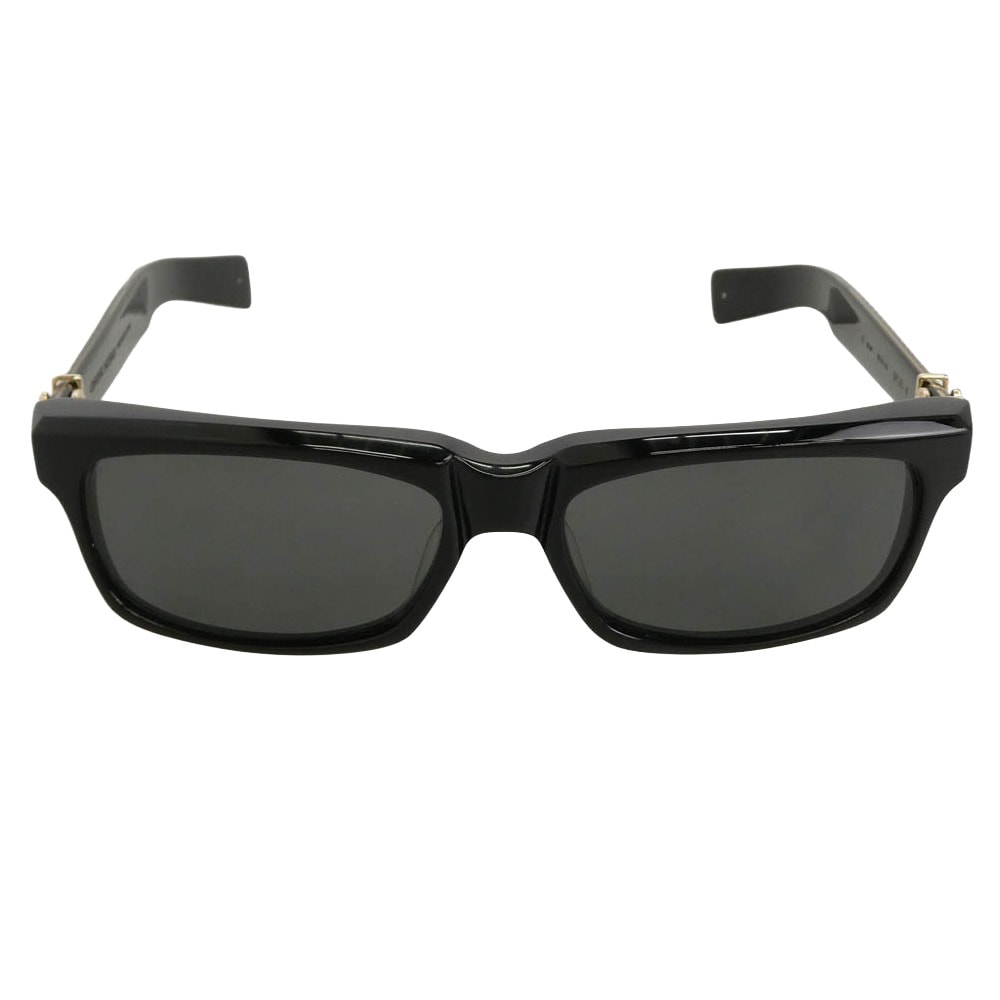CHROME HEARTS クロムハーツ(原本無) SPLAT-A BSフレア テンプル アイウェア サングラス メガネ ブラック系 55□17-143【中古】