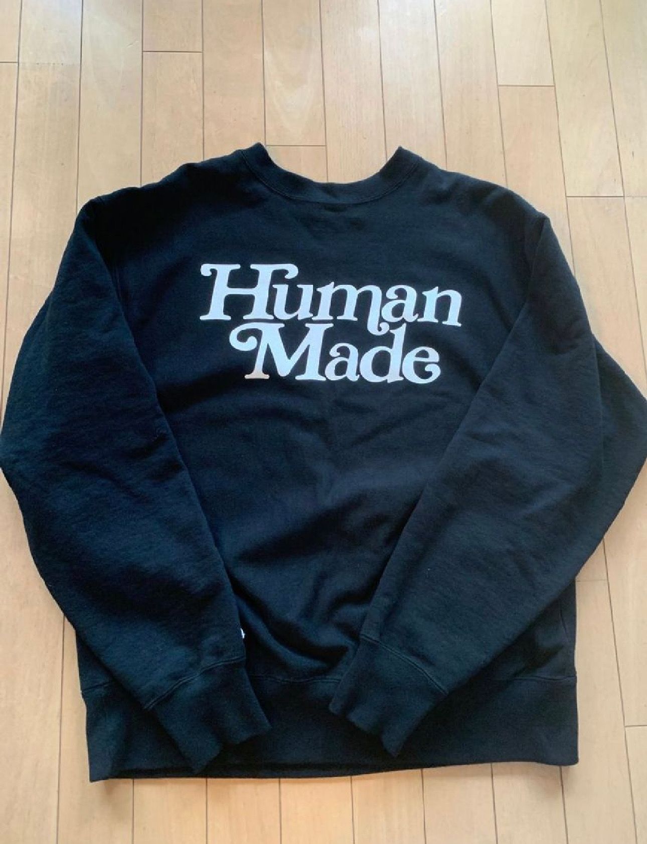 HUMAN MADE x Girls Don'T Cry Crew Neck Sweatshirt "Black" / VERDY