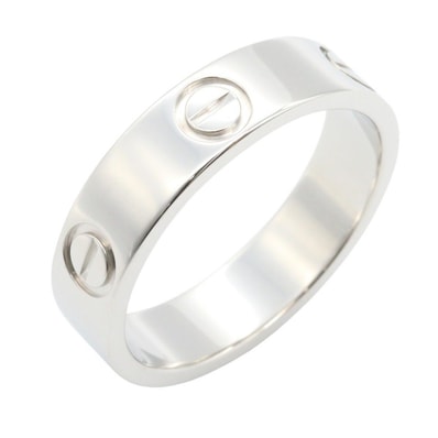 カルティエ CARTIER ラフ リング リング・指輪 ジュエリー Pt950プラチナ メンズ レディース シルバー系 B4084900 【中古】