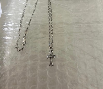 Chrome Hearts CH Cross Baby Fat Charm "Silver"