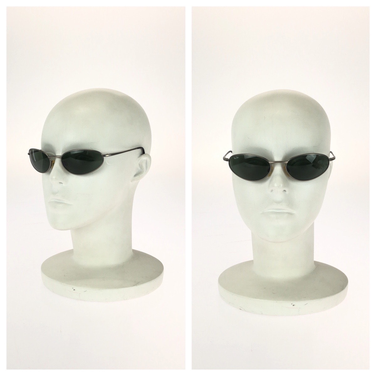 B (目立った傷や汚れなし)】美品 Ray-Ban レイバン TITANIO シルバー