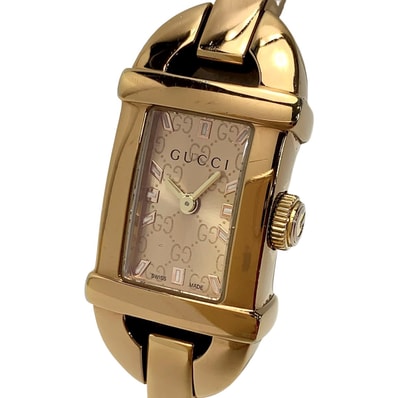 ☆☆GUCCI グッチ バングル 6800L クォーツ レディース 腕時計