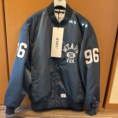 WTAPS Team / Jacket / Nylon. Twill "Teal"