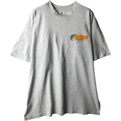 古着 90年代 フルーツオブザルーム FRUIT OF THE LOOM BUTT NAKED FISHING プリントTシャツ USA製 メンズXL相当 ヴィンテージ/eaa638827