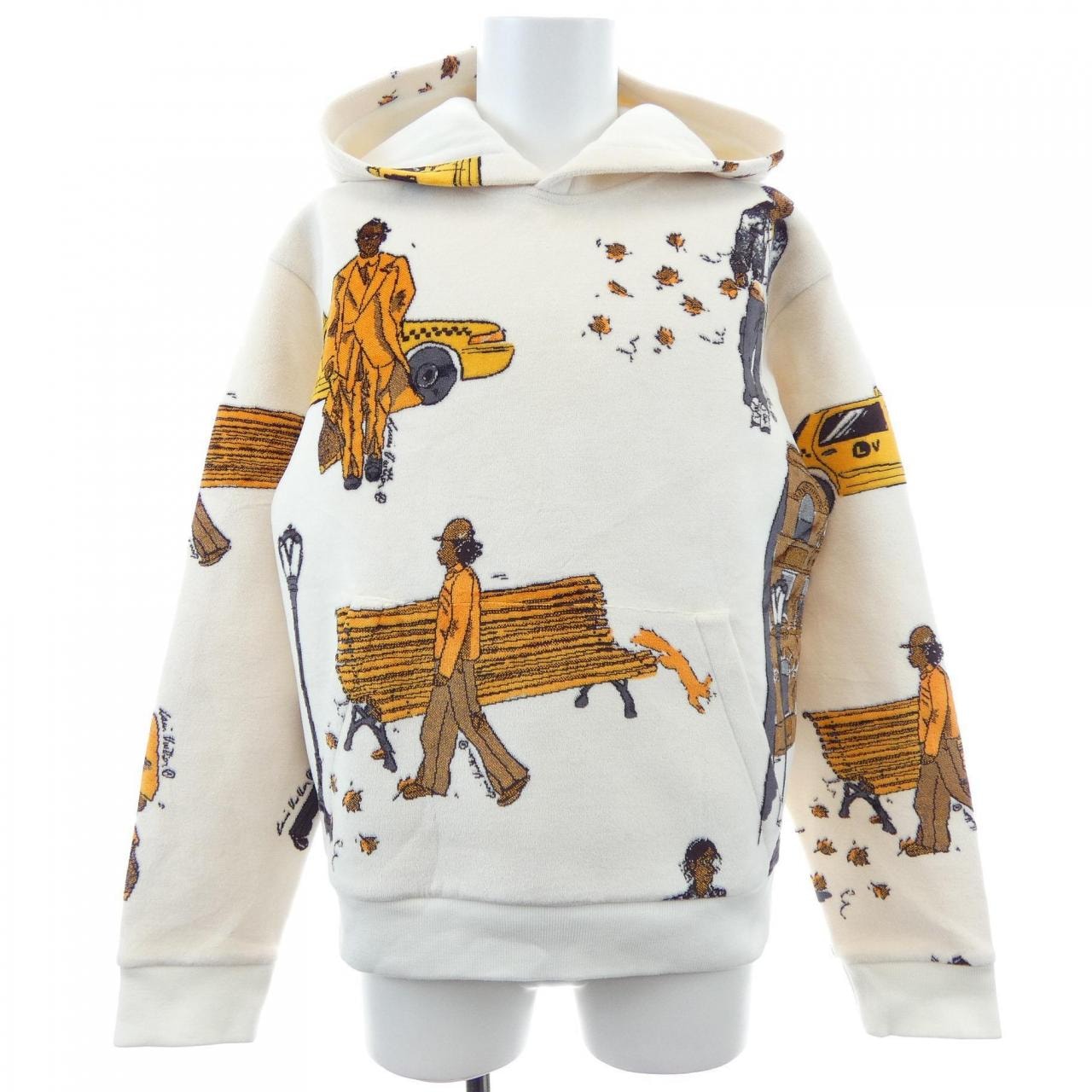 ルイヴィトン LOUIS VUITTON ニューウォーカーズプリント HHY69WRDD パーカー