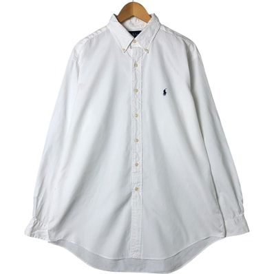 古着 ラルフローレン Ralph Lauren CLASSIC FIT 長袖 ボタンダウンシャツ メンズL相当/eaa548380
