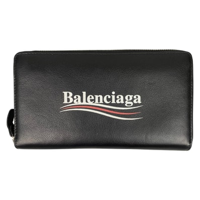 ##BALENCIAGA バレンシアガ エブリデイ ラウンドファスナー長財布 516362・1000・Y・532244 ブラック