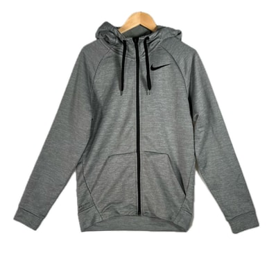 NIKE ナイキ 無地 秋冬 AW パーカー ポリエステル グレー メンズ S【古着】【中古】