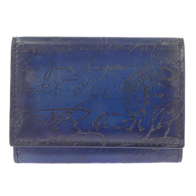 ベルルッティ Berluti インブイアスクリットレザーカードホルダー CARD CASE