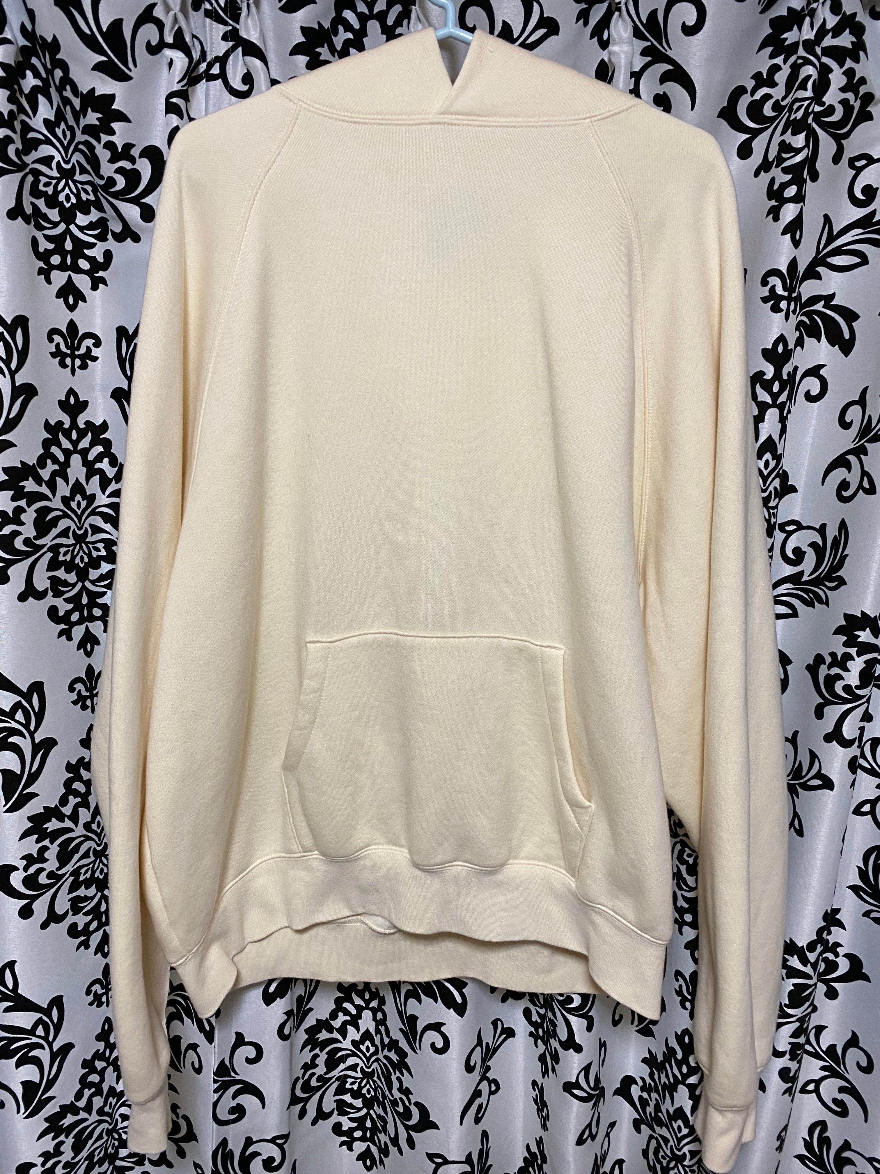 FEAR OF GOD ESSENTIALS Pull-Over Hoodie "Butter cream"