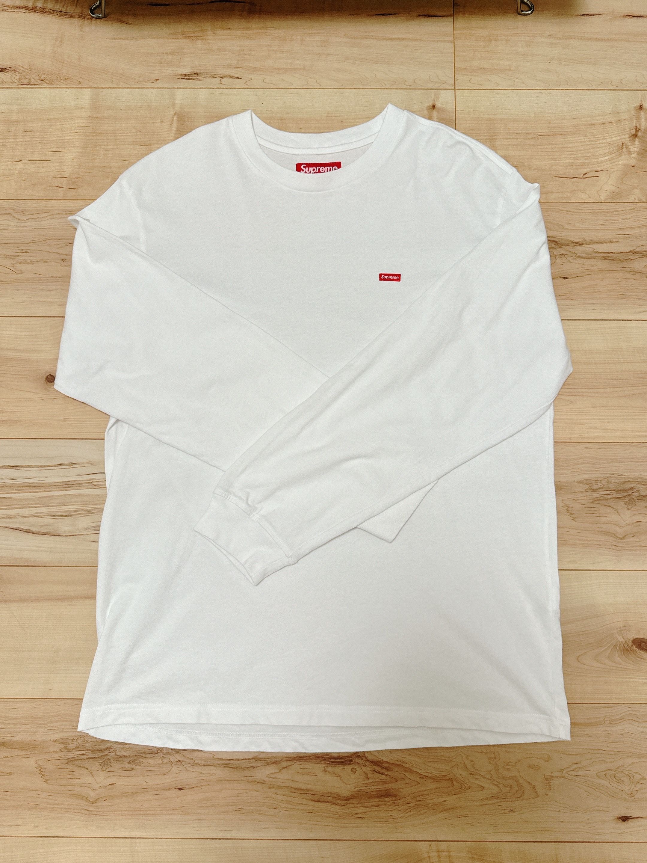 Supreme Small Box L/S Tee "White"(24SS)