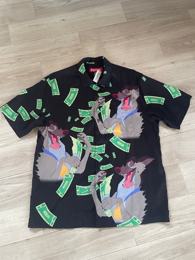 Supreme All Dogs Go To Heaven S/S Shirt "Black"