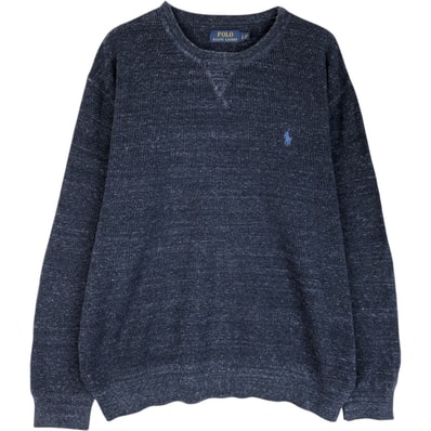古着 ラルフローレン Ralph Lauren POLO RALPH LAUREN コットンニットセーター メンズL相当/eaa645916