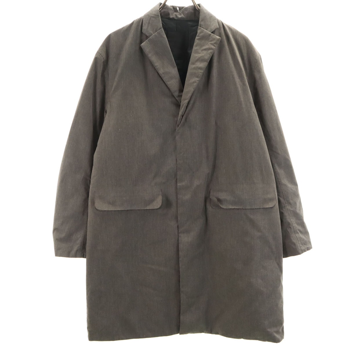 DESCENTE デサント テーラード ダウンコート S グレー