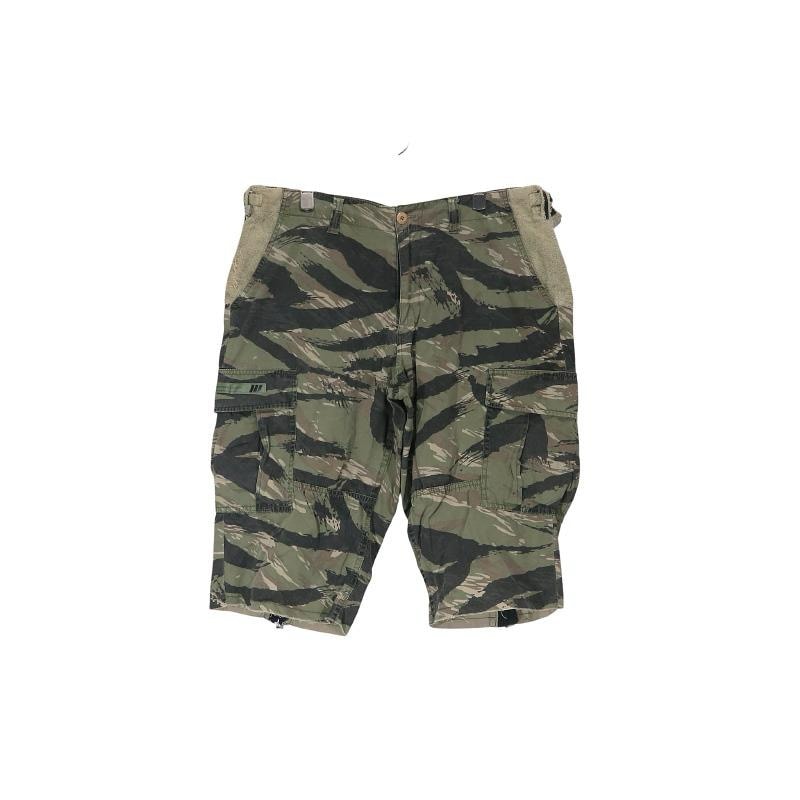 WTAPS ダブルタップス 08SS JUNGLE,CHOPPED/SHORTS,FATIGUE,COTTON,CAMO ジャングル チョップド ショーツ ファティーグ カモ タイガー ストライプ ショート ハーフ パンツ ボトムス サイズL