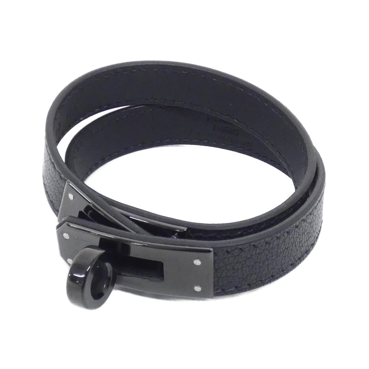 エルメス ケリー ドゥブル トゥール ソー ブラック 010680CH ブレスレット