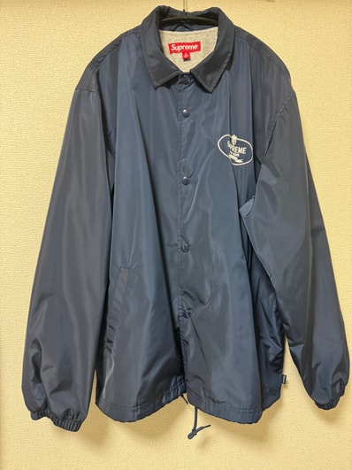Supreme Crest Coaches Jacket "Navy"