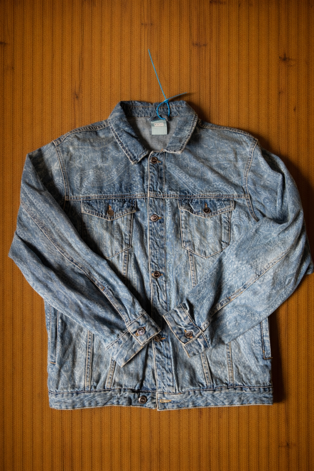 Kith Classic Logo Monogram Laight Denim Jacket 