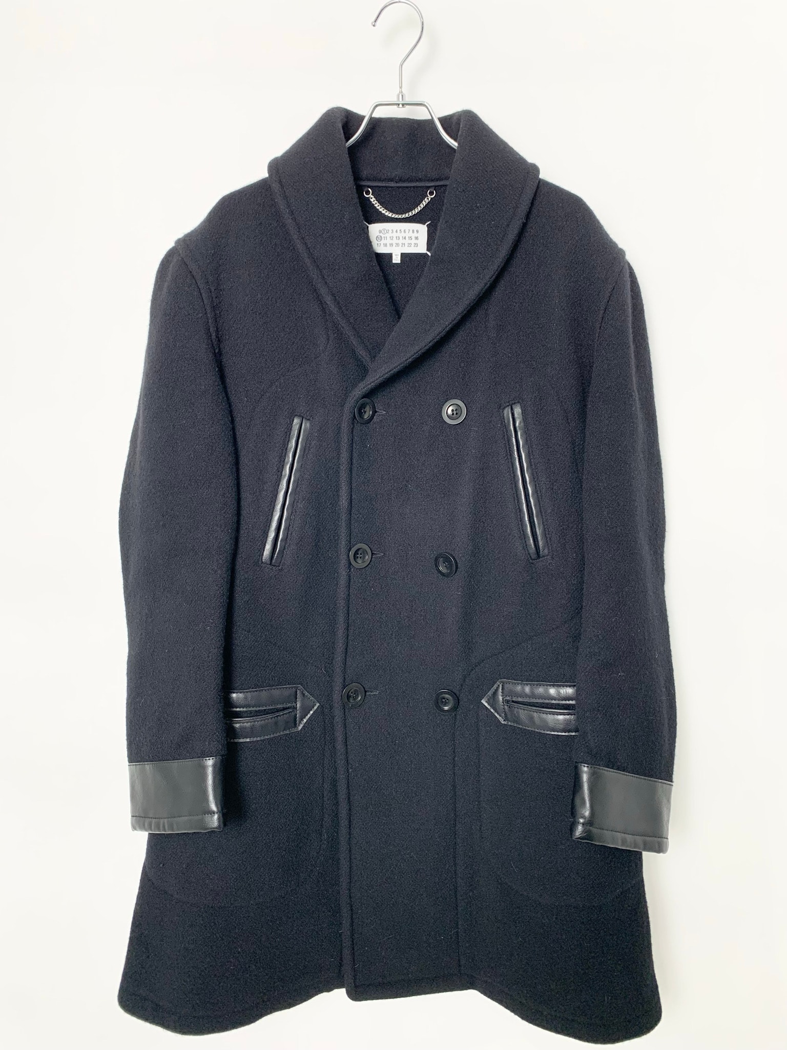 Maison Margiela Double Cloth Caban "Black"