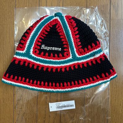 Supreme Crochet Edge Bell Hat "Black"