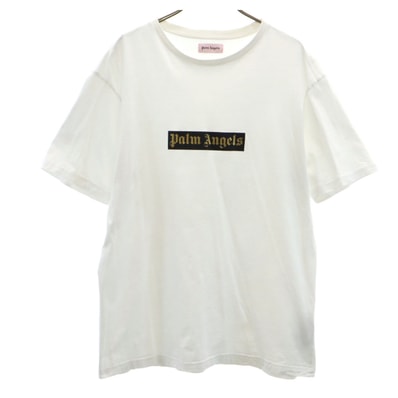 Palm Angels パームエンジェルス ポルトガル製 半袖 Tシャツ L ホワイト