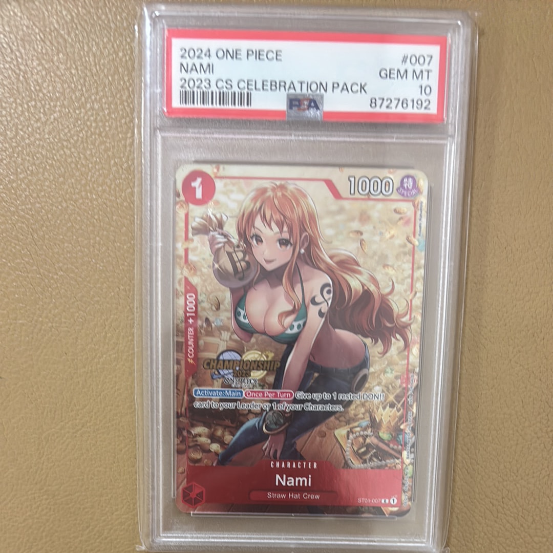 PSA10】ナミ C [ST01-007](プレミアムブースター「ONE PIECE CARD THE